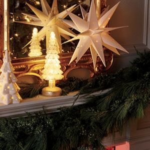 Set of 2 -New Avon Glitter Light Up Tree